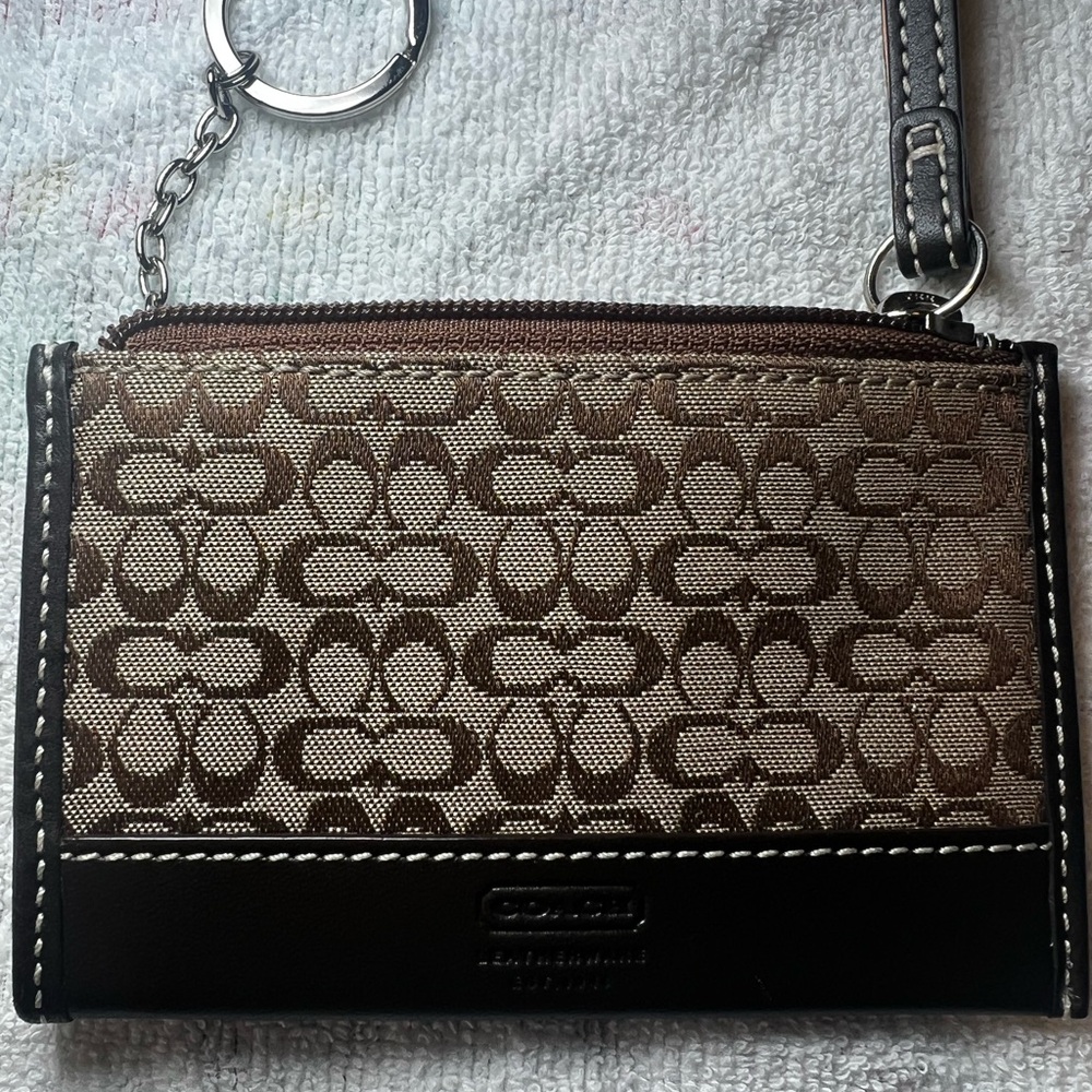 Coach Coin Key Wallet